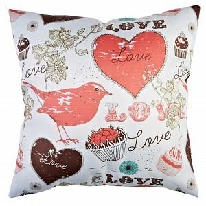 Подушка с фотопечатью Sweet love 35*35 см